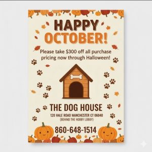 October Puppy Sale!